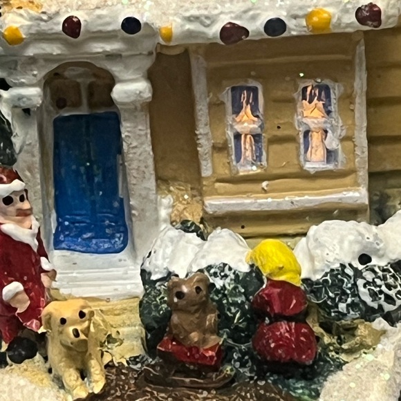 Bradford Exchange “Joy” Holiday Light up Detailed Holiday Lantern - Picture 10 of 13